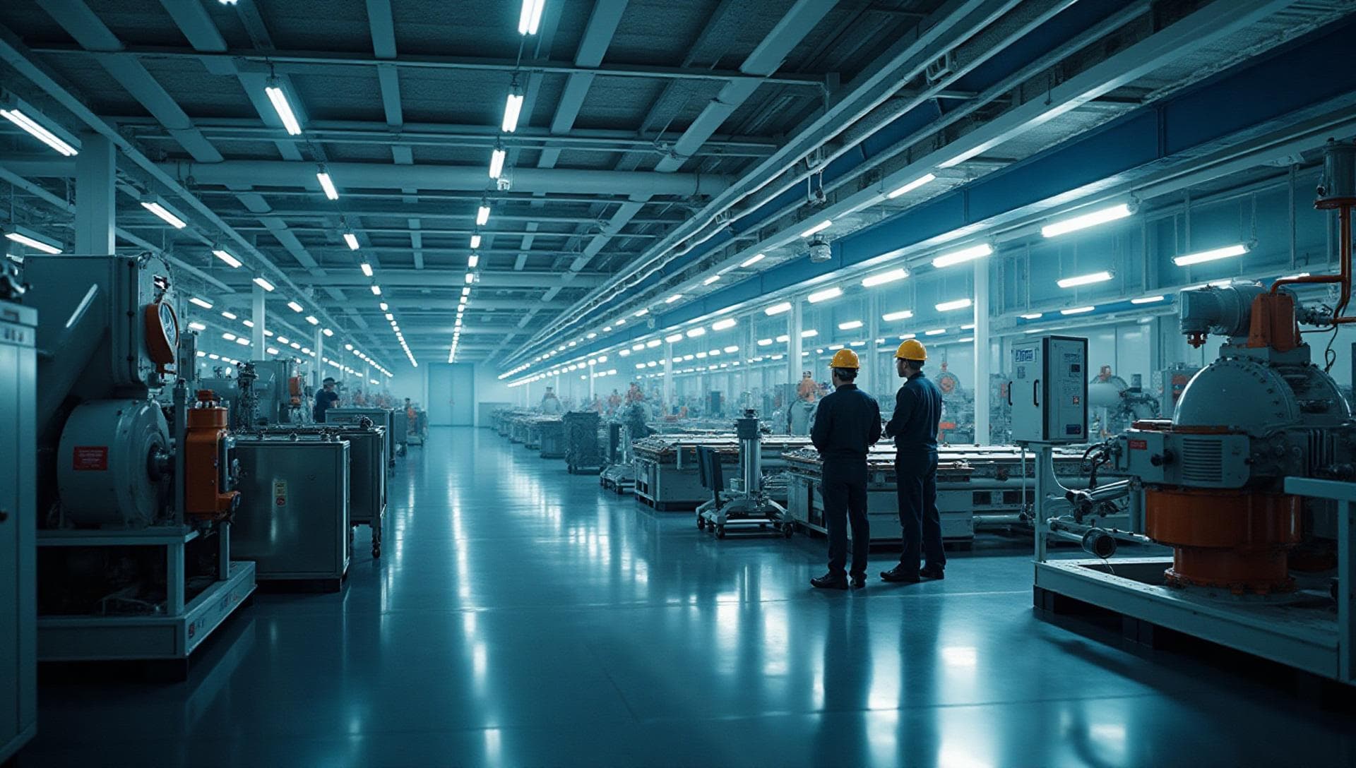 Maschinen- & Anlagenbau: Konstruktion, Fertigung und Wartung komplexer Maschinen und Anlagen für verschiedene Industriezweige.