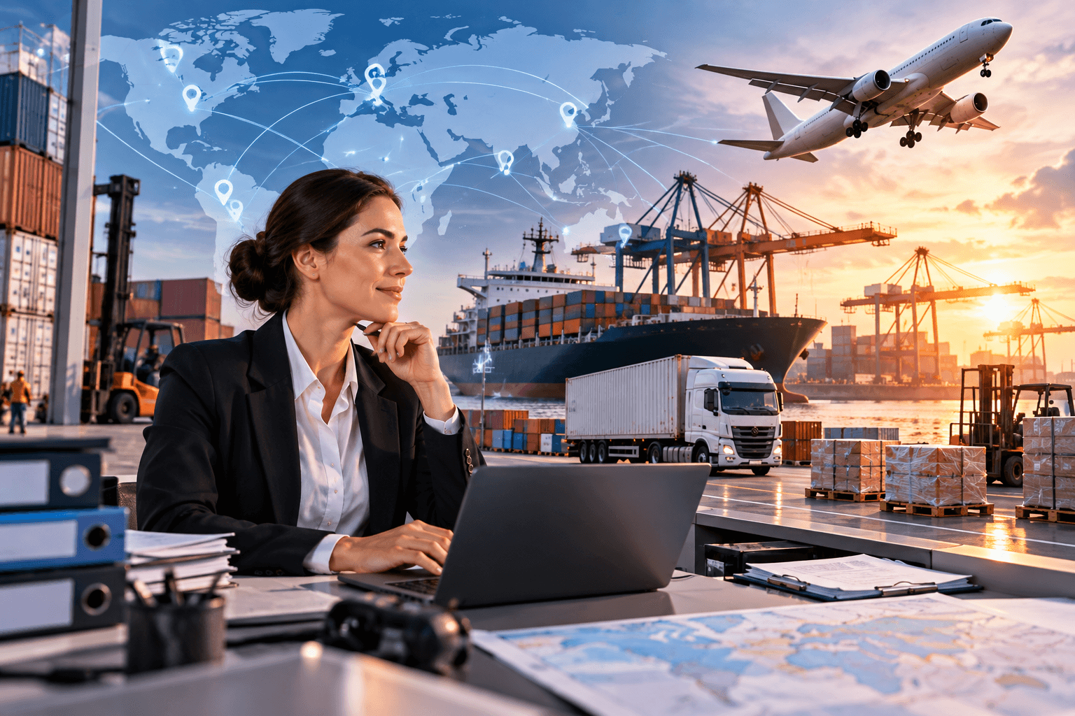 Stellenangebot: Speditionskaufmann / Kaufmann für Spedition und Logistikdienstleistung (m/w/d) – Internationale Versandabwicklung - bis zu 24,55€/Stunde bei Upgrade4You GmbH - Jetzt bewerben