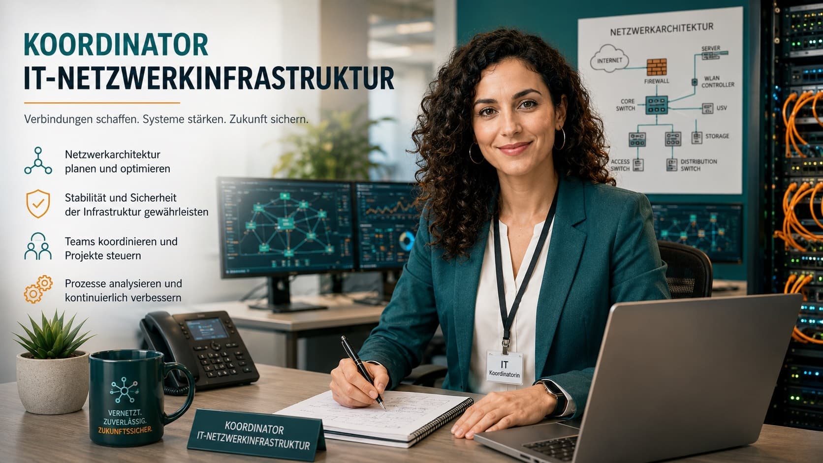 Stellenangebot: Koordinator IT Infrastrukturprojekte (m/w/d) bei upgrade 4 you GmbH - Jetzt bewerben