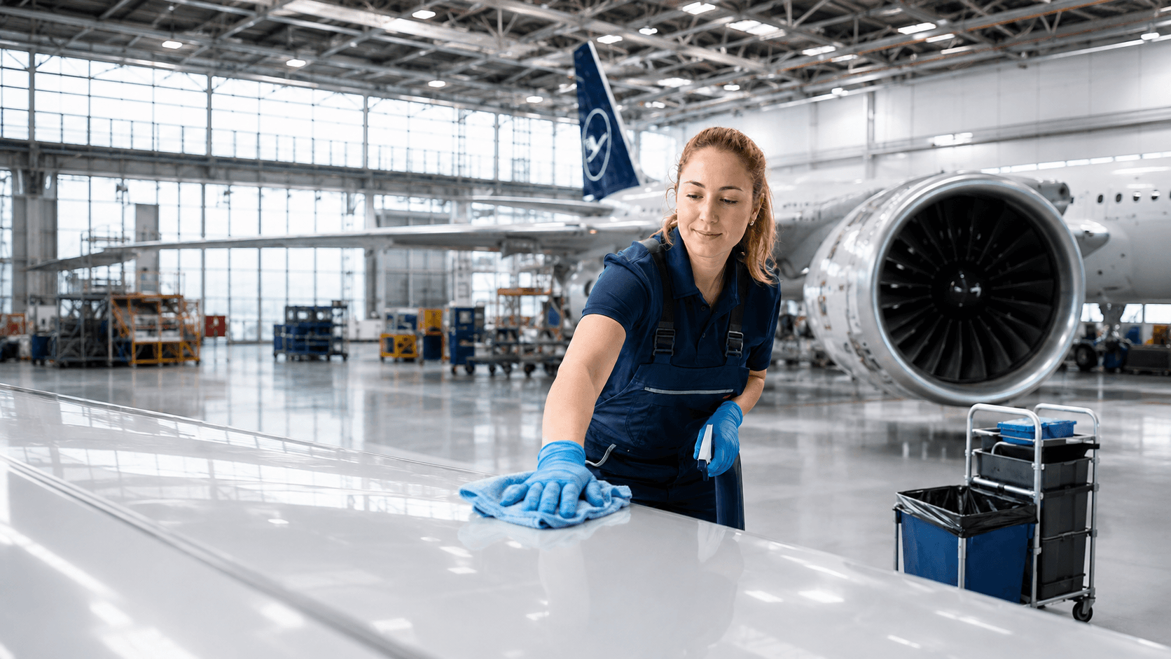 Stellenangebot: Gebäudereiniger (m/w/d) Lufthansa bei Upgrade4You GmbH - Jetzt bewerben