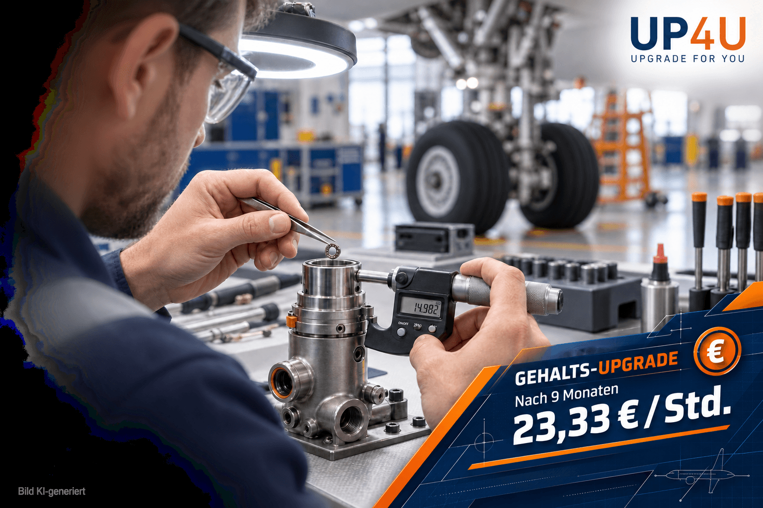 Stellenangebot: Uhrmacher / Feinmechaniker (m/w/d) – Lufthansa Technik Hamburg bei Upgrade4You GmbH - Jetzt bewerben
